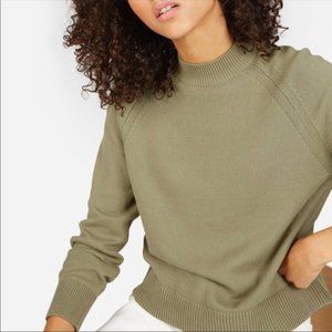 Everlane soft cotton mockneck